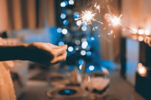 Photo by JESHOOTS.com: https://www.pexels.com/photo/close-up-photograph-of-two-person-holding-sparklers-834894/